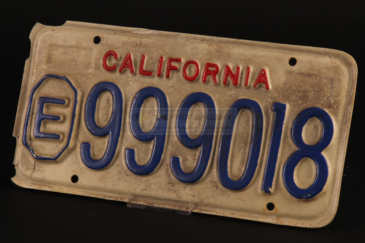 The Prop Gallery | Police car licence plate