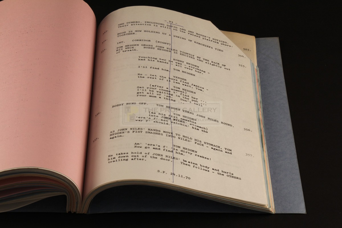 The Prop Gallery Production used script