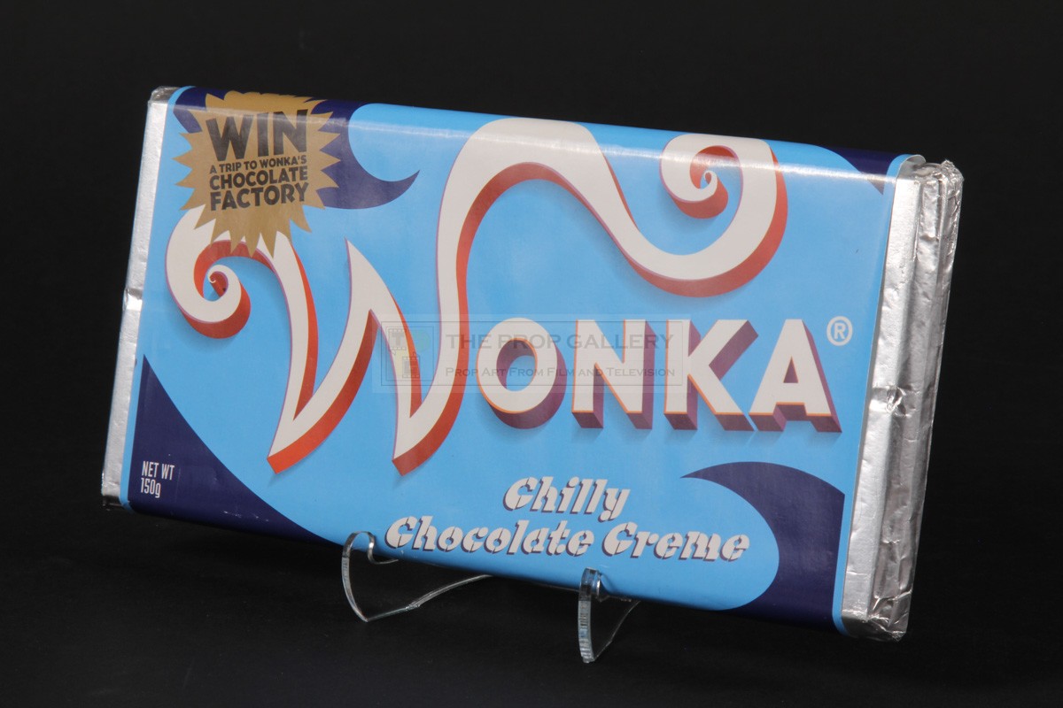 The Prop Gallery  Wonka bar - Chilly Chocolate Creme