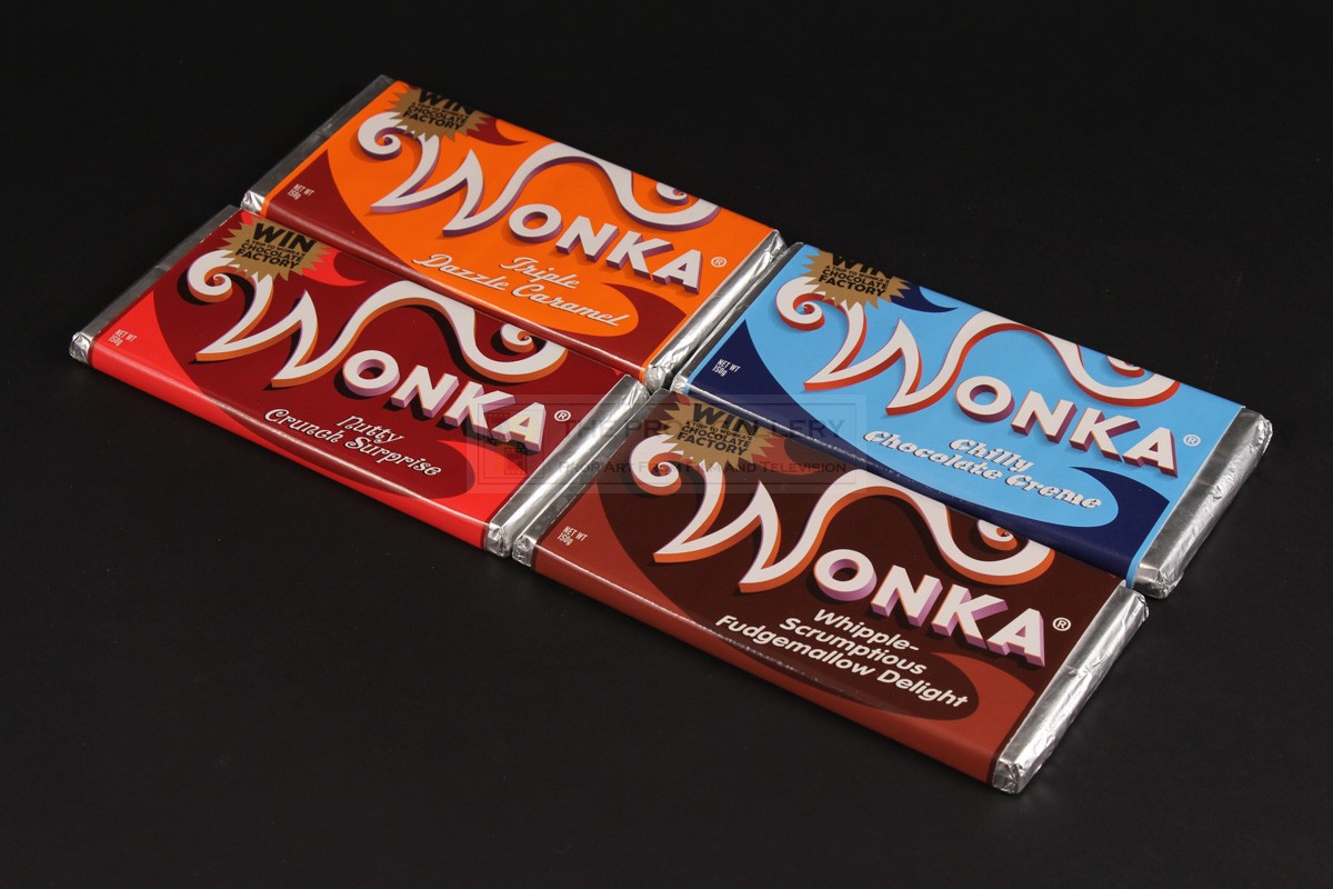 The Prop Gallery  Set of Wonka bars