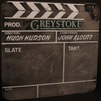 Production used clapperboard