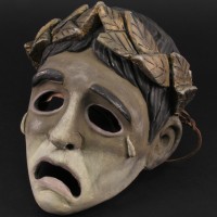 Commodus (Joaquin Phoenix) pantomime mask