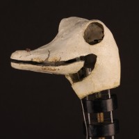 Ostrich puppet head