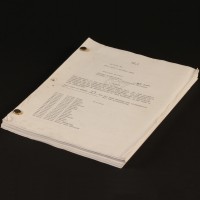 Production used script