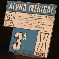 Alpha medical decal