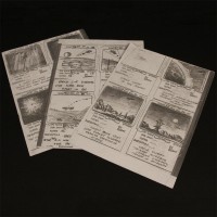 Production used storyboards - War Games