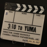 Production used clapperboard