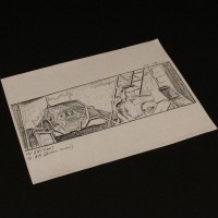 Production used storyboard - Bishop & APS