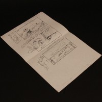 Production used storyboard - Hadley's Hope