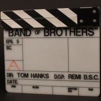 Production used clapperboard