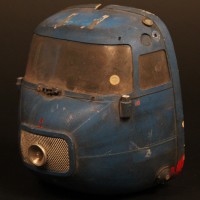 Blue Midget miniature cockpit