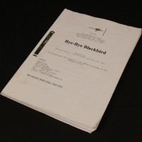 Production used script