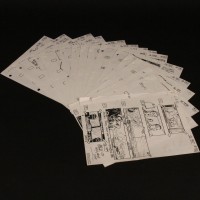 Production used storyboard sequence