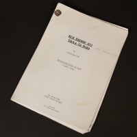 Production used script - Tikka to Ride