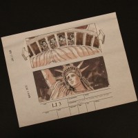 ILM hand drawn storyboard