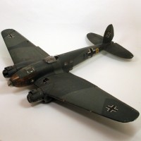 Heinkel He 111 filming miniature
