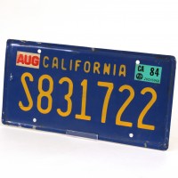 Eddie Donahough (Eugene Roche) licence plate - Firestorm