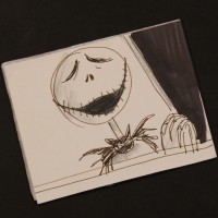 Hand drawn Jack Skellington sketch