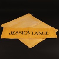 Jessica Lange (Angelique) production chair back