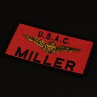 Captain Miller (Laurence Fishburne) name patch