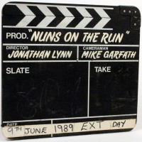 Production used clapperboard