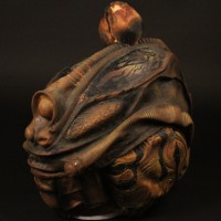 Omega (Ian Collier) special effects head - Arc of Infinity