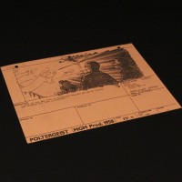 Production used storyboard