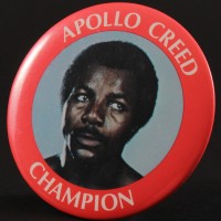 Apollo Creed (Carl Weathers) supporter badge