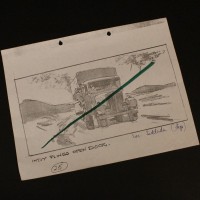 Production used storyboard