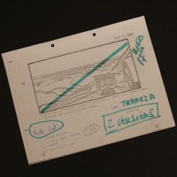 Production used storyboard