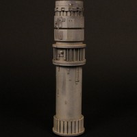 Io refinery model miniature section