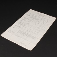 Production used call sheet - The Girl Who Was Death
