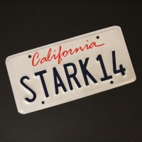 Stark 14 licence plate