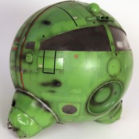 Large scale Starbug head filming miniature - Back in the Red