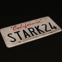 Stark 24 licence plate