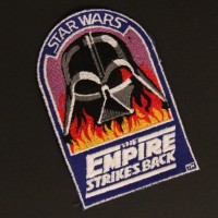 Vader in flames crew patch
