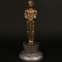 ILM C-3PO Oscar statuette presented to Brian Johnson