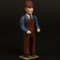 Mid scale site worker miniature