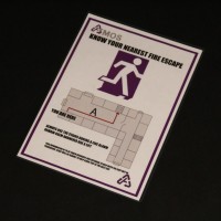 Atmos fire escape sign - The Sontaran Stratagem