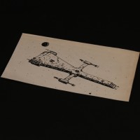 Ian Scoones hand drawn Liberator concept artwork