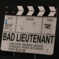 Production used clapperboard