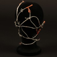 Barbie Cenobite barbed wire head appliance