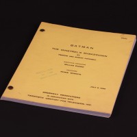 Production used script - The Minstrel's Shakedown