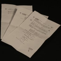 Giancarlo Esposito (Gustavo Fring) personal script pages - Green Light