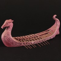 Seahorse boat scanning model miniature