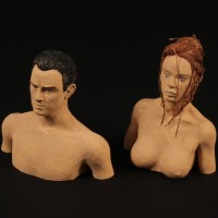 James Bond & Christmas Jones maquette busts