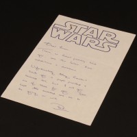 Handwritten production note