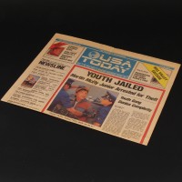 USA Today newspaper - Youth Jailed