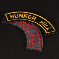 Bunker Hill Military Academy costume patches