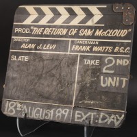 Production used clapperboard 